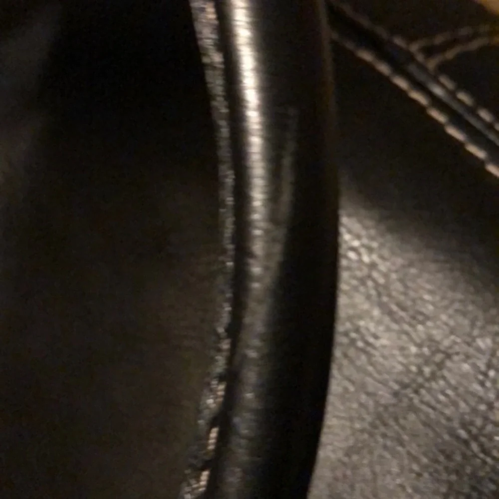 Michael Kors black Leather vintage purse bag